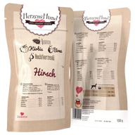 HerzensHund Hirsch mit Quinoa 130 g