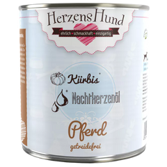 Herzenshund Pferd mit Kürbis getreidefrei 800 g