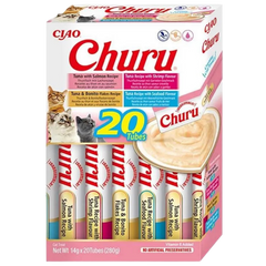 Inaba Cat Churu Varieties Seafood 20x14 g