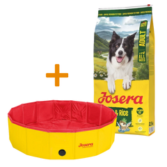 Josera Adult Sea Fish & Rice 12,5 kg + GRATIS Josera Hundepool