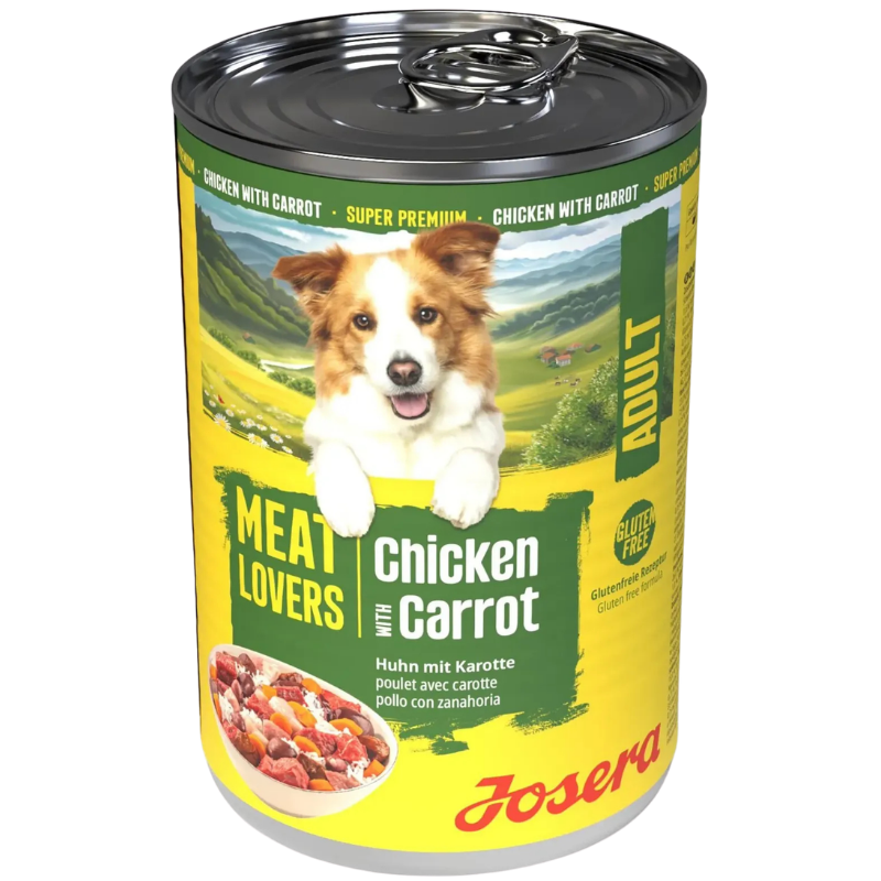 Josera Meat Lovers Adult Menu Chicken & Carrot 400 g