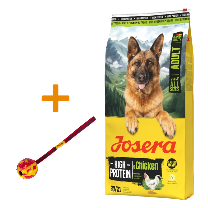Josera High Protein Huhn 12,5 kg + GRATIS Josera Wurfball