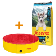 Josera High Protein Seefisch Junior 12,5 kg + GRATIS Josera Hundepool