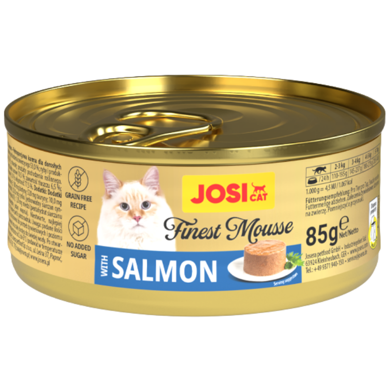 Josera JosiCat Finest Mousse with Salmon 85 g