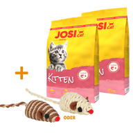 Josera JosiCat Kitten 2 x 10 kg + GRATIS TRIXIE Spielmaus