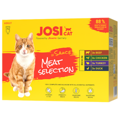 Josera JosiCat Multipack Sauce Meat Selection 12x85 g