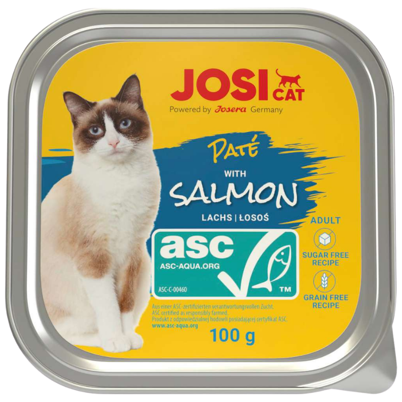 Josera JosiCat Paté ASC Salmon 100 g