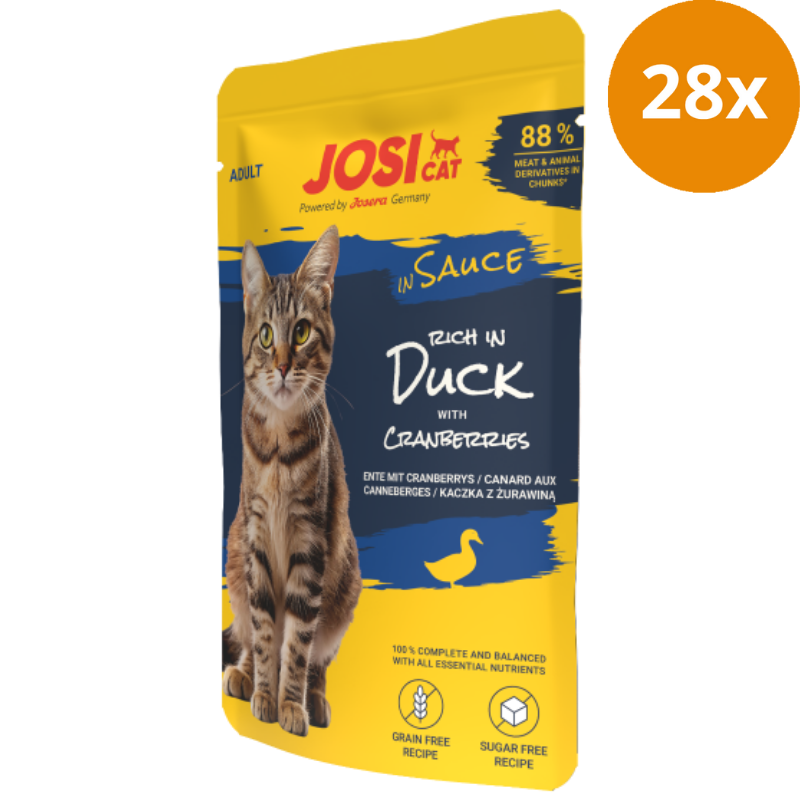 Josera JosiCat rich in Duck in Sauce 85 g