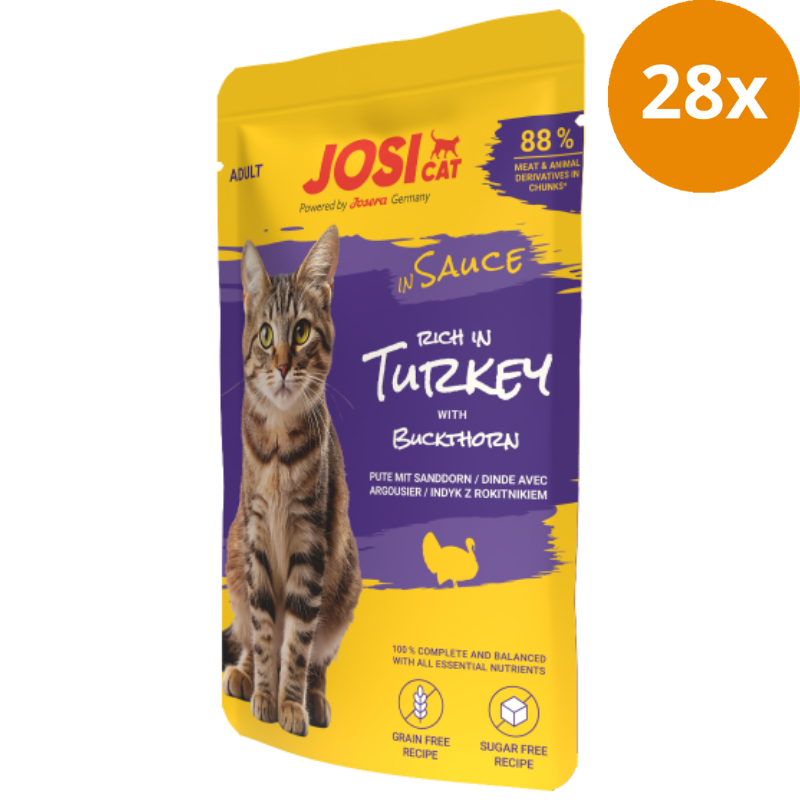 Josera JosiCat rich in Turkey in Sauce 85 g
