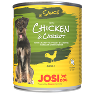 Josera JosiDog Dose Chicken & Carrot in Sauce 830 g
