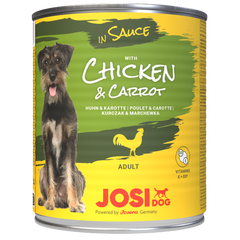 Josera JosiDog Dose Chicken & Carrot in Sauce 830 g