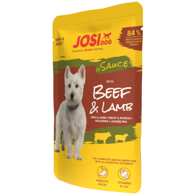 Josera JosiDog Mini Beef & Lamb in Sauce 100 g