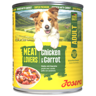 Josera Meat Lovers Adult Menu Chicken & Carrot 800 g