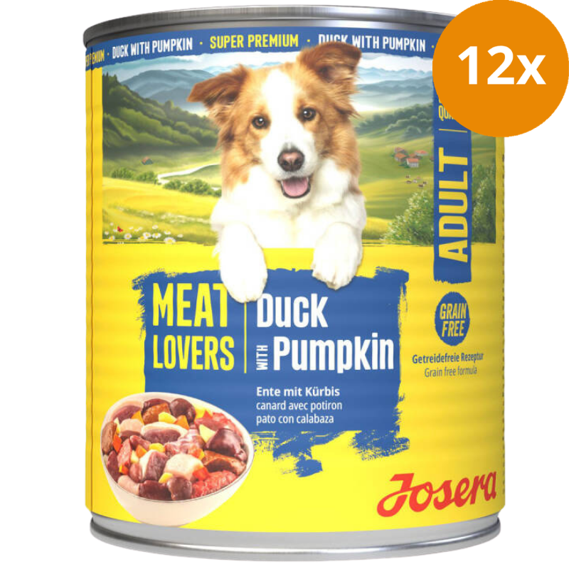 Josera Meat Lovers Adult Menu Duck & Pumpkin 800 g