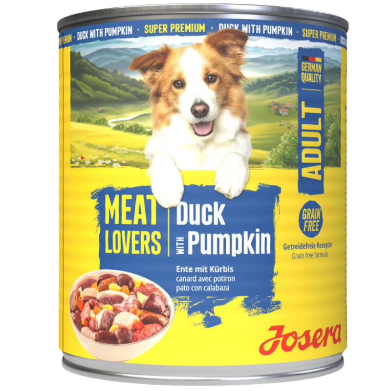 Josera Meat Lovers Adult Menu Duck & Pumpkin 800 g