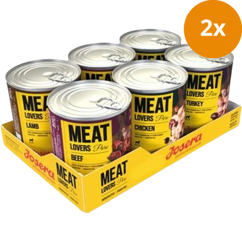 Josera Multipack Meat Lovers Pure 4800 g