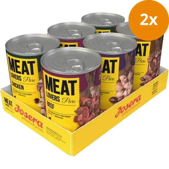 Josera Multipack Meat Lovers Pure 2400 g