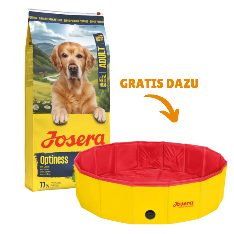 Josera Adult Optiness 12,5 kg + GRATIS Josera Hundepool
