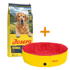 Josera Adult Optiness 12,5 kg + GRATIS Josera Hundepool