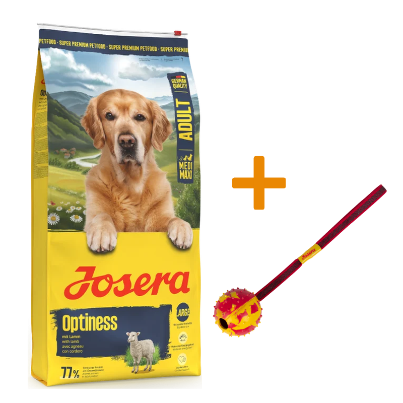 Josera Adult Optiness 12,5 kg + GRATIS Josera Wurfball