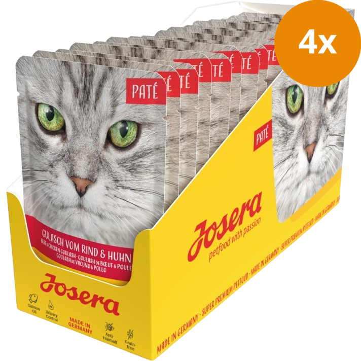 Josera Paté Gulasch vom Rind & Huhn 85 g