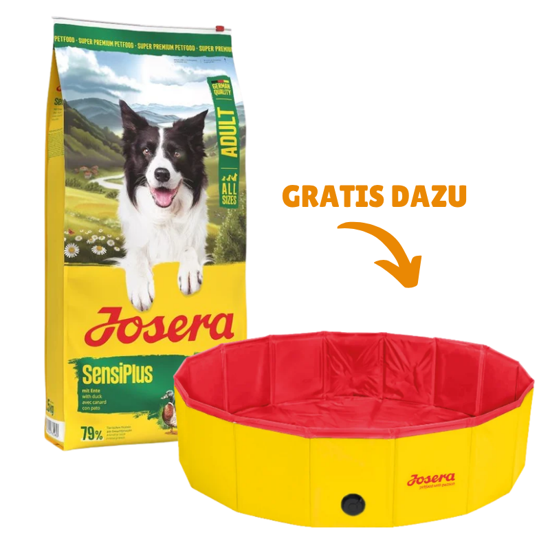 Josera SensiPlus 12,5 kg + GRATIS Josera Hundepool