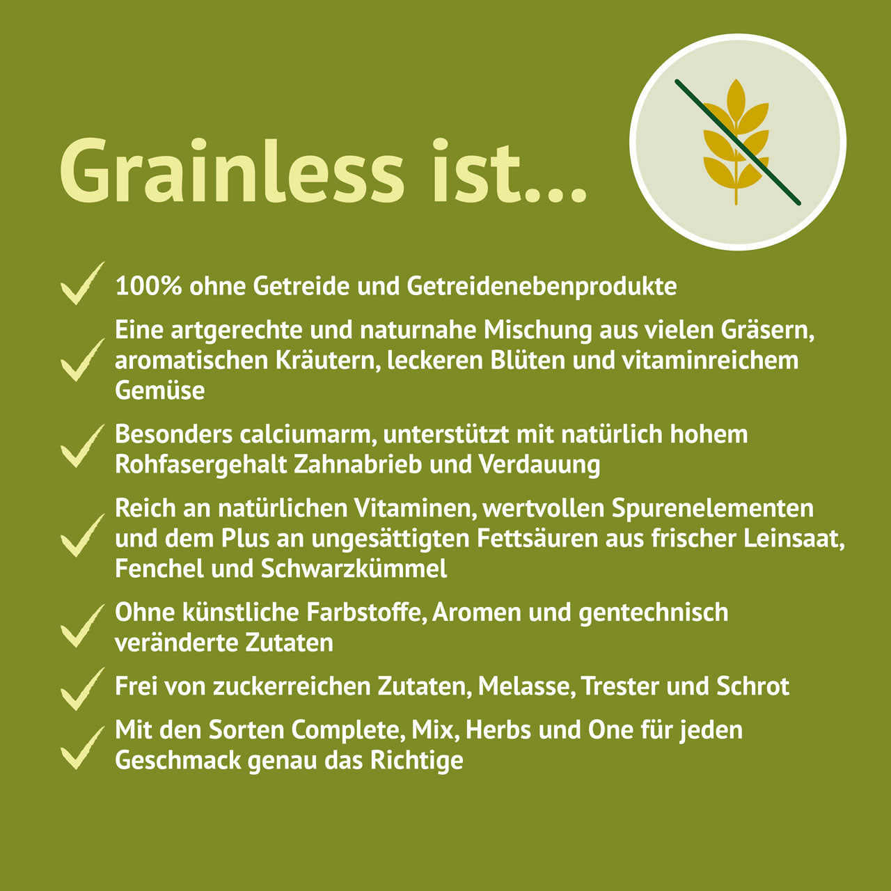 JR Farm Grainless Herbs Zwergkaninchen 5 kg