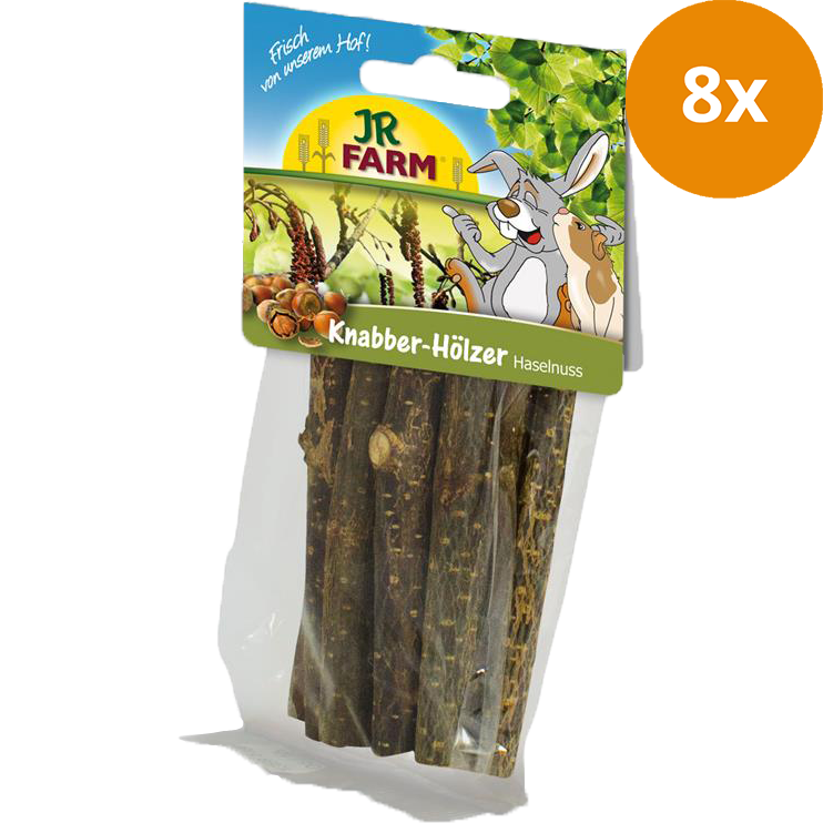 JR FARM Knabber-Hölzer Haselnuss 40 g