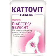 Kattovit Feline Diet Diabetes Lachs 85 g