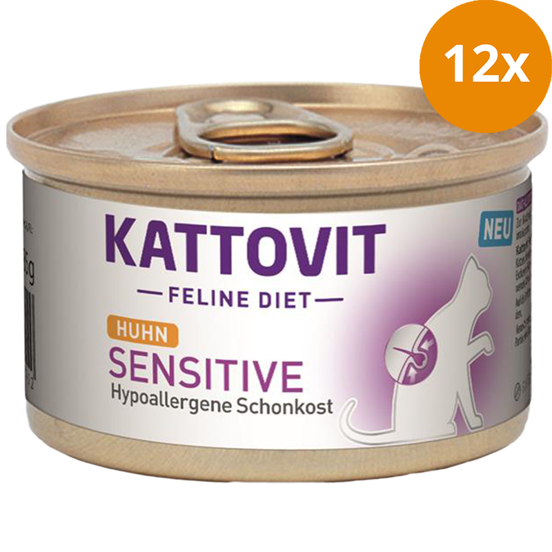 Kattovit Feline Diet Dose Sensitive Huhn 85 g