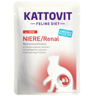 Kattovit PB Feline Diet Niere/Renal Rind 85g