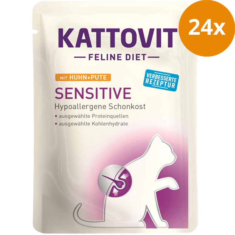 Kattovit Feline Diet Sensitive Huhn & Pute 85 g