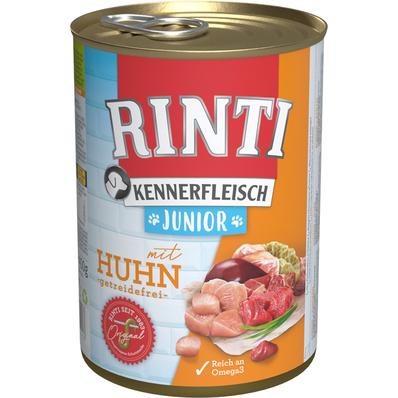 Rinti Kennerfleisch Junior Huhn 400 g