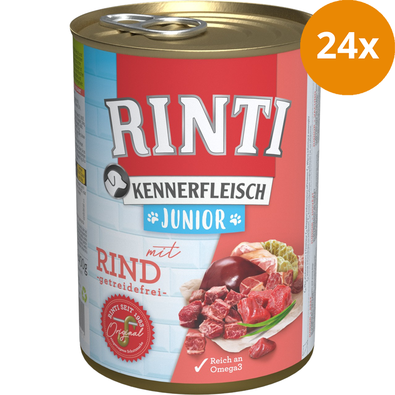 Rinti Kennerfleisch Junior Rind 400 g