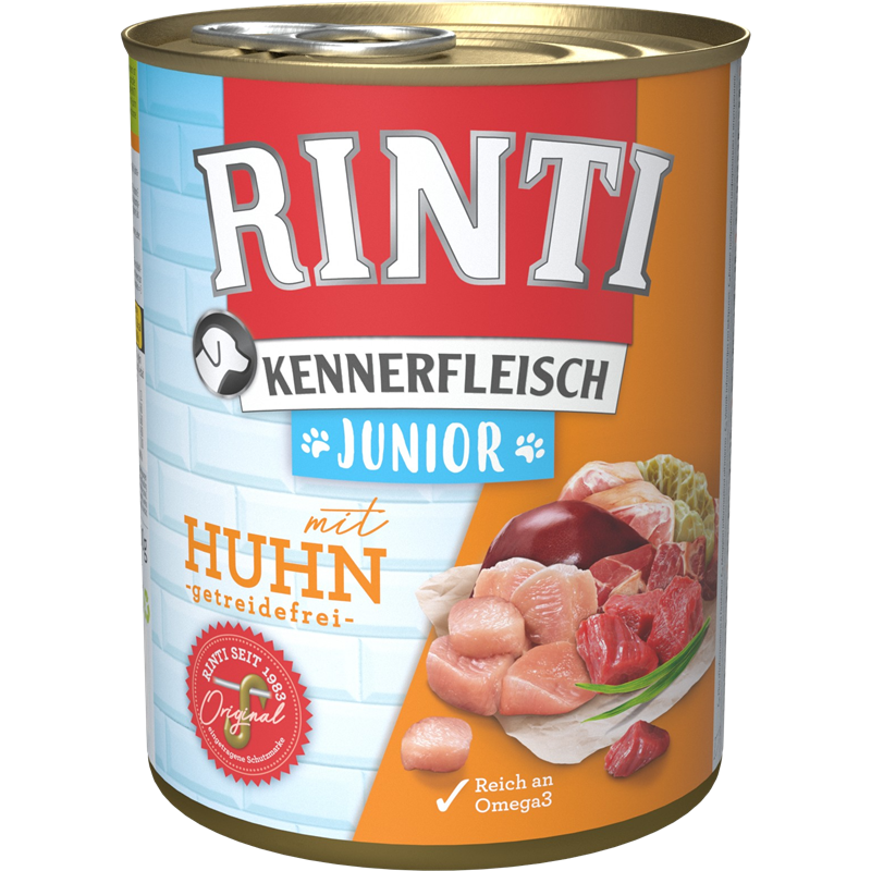 Rinti Kennerfleisch Junior Huhn 800 g