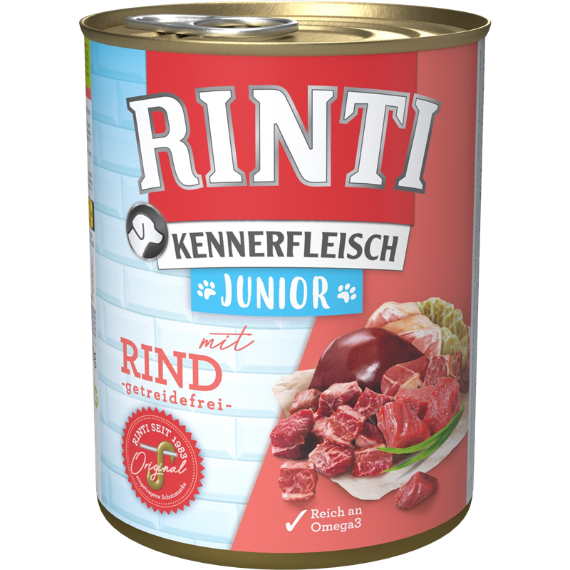 Rinti Kennerfleisch Junior Rind 800 g