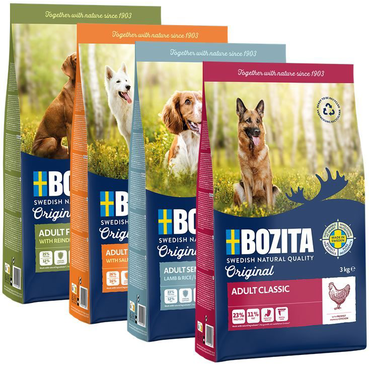 Kombipaket Bozita Original Vorteilspaket 4 x 3 kg