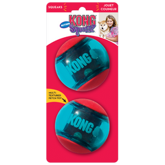 KONG Squeezz Action Ball Red