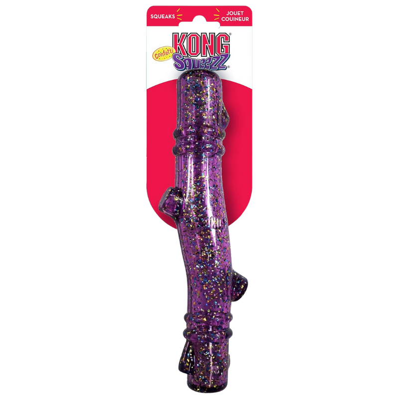 KONG Squeezz Confetti Stick