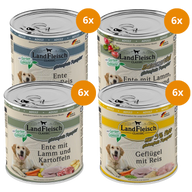 LandFleisch Classic Kombipaket 800 g – Ente Menü Mix (4 Sorten)
