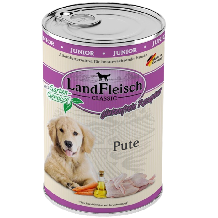 LandFleisch Dog Classic Junior Pute 400 g