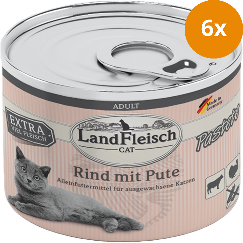 LandFleisch Pastete Rind & Pute 195 g