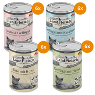 LandFleisch Probierpaket 400 g – Schlemmertopf Vielfalt (4 Sorten)