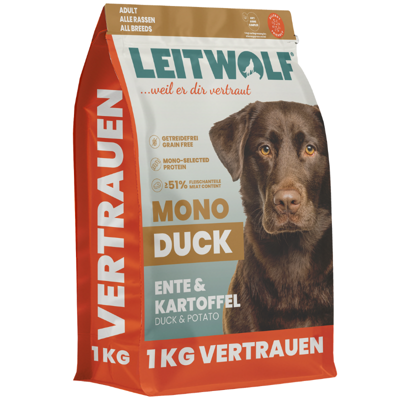 Leitwolf Mono Adult Ente & Kartoffel
