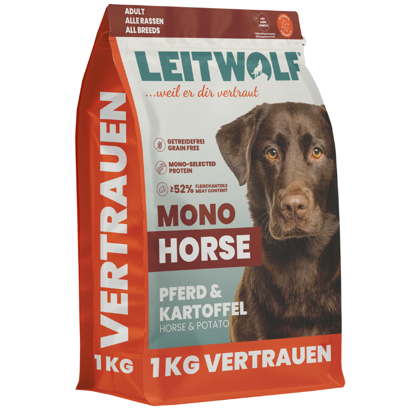 Leitwolf Mono Adult Pferd & Kartoffel
