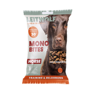 Leitwolf Mono Bites Horse 80 g