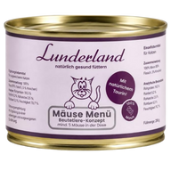 Lunderland Mäuse Menü für Katzen 200 g
