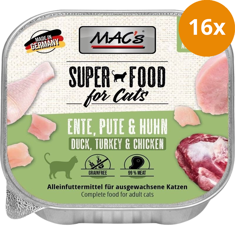 MAC's Cat Ente, Pute & Huhn 100 g