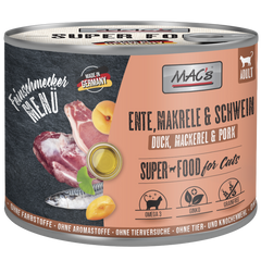MAC's Cat Feinschmecker Ente, Makrele & Schwein 200 g