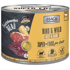 MAC's Cat Feinschmecker Rind & Wild Dose 200 g